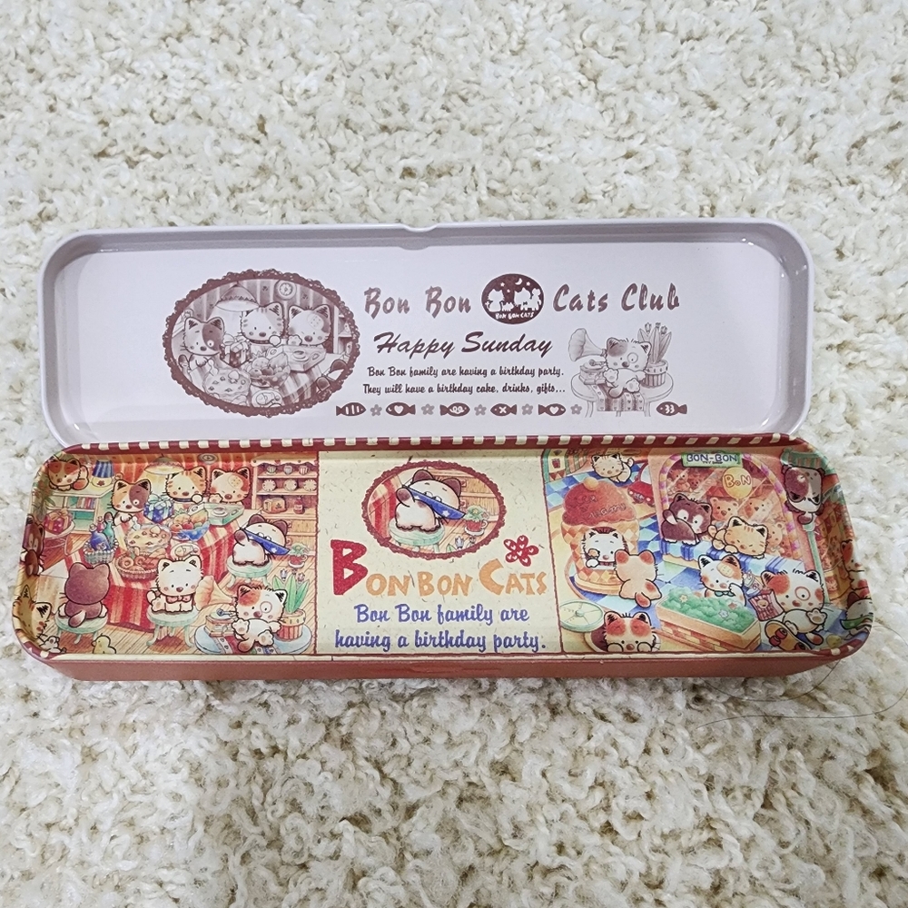 Bon Bon Cats Club Pencil Box